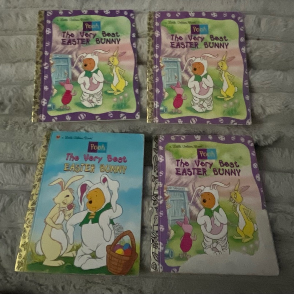 💙 Disney’s Pooh The Very Best Easter Bunny A Little Golden Book